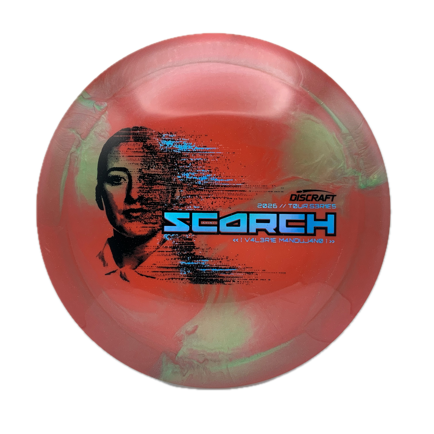 Discraft Scorch - 2026 Tour Series Special Blend Titanium x Big Z Swirl #2 - 170-172 - Astro Discs TX - Houston Disc Golf