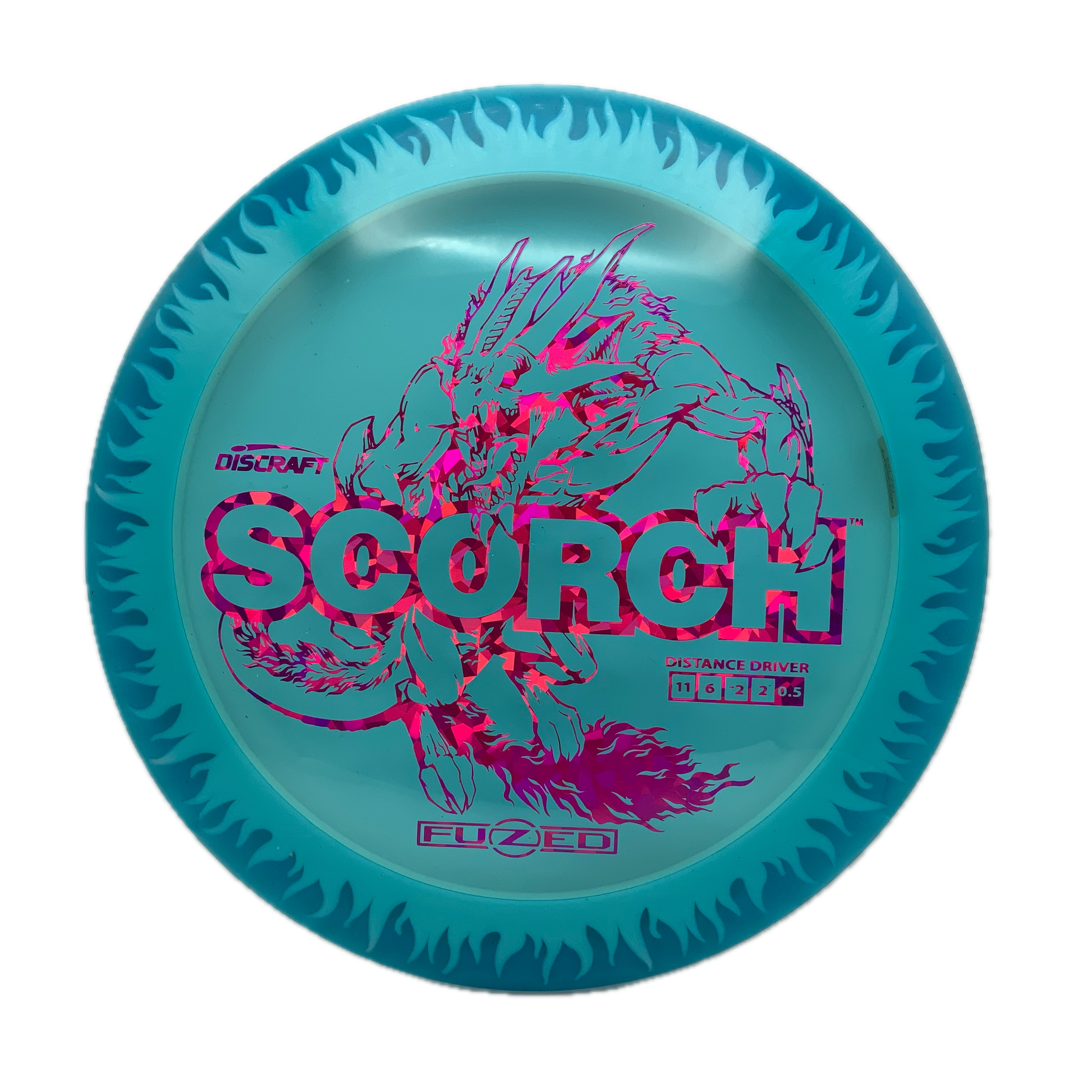 Discraft Scorch Fuzed Z #72 - 167-169 grams - Astro Discs TX - Houston Disc Golf