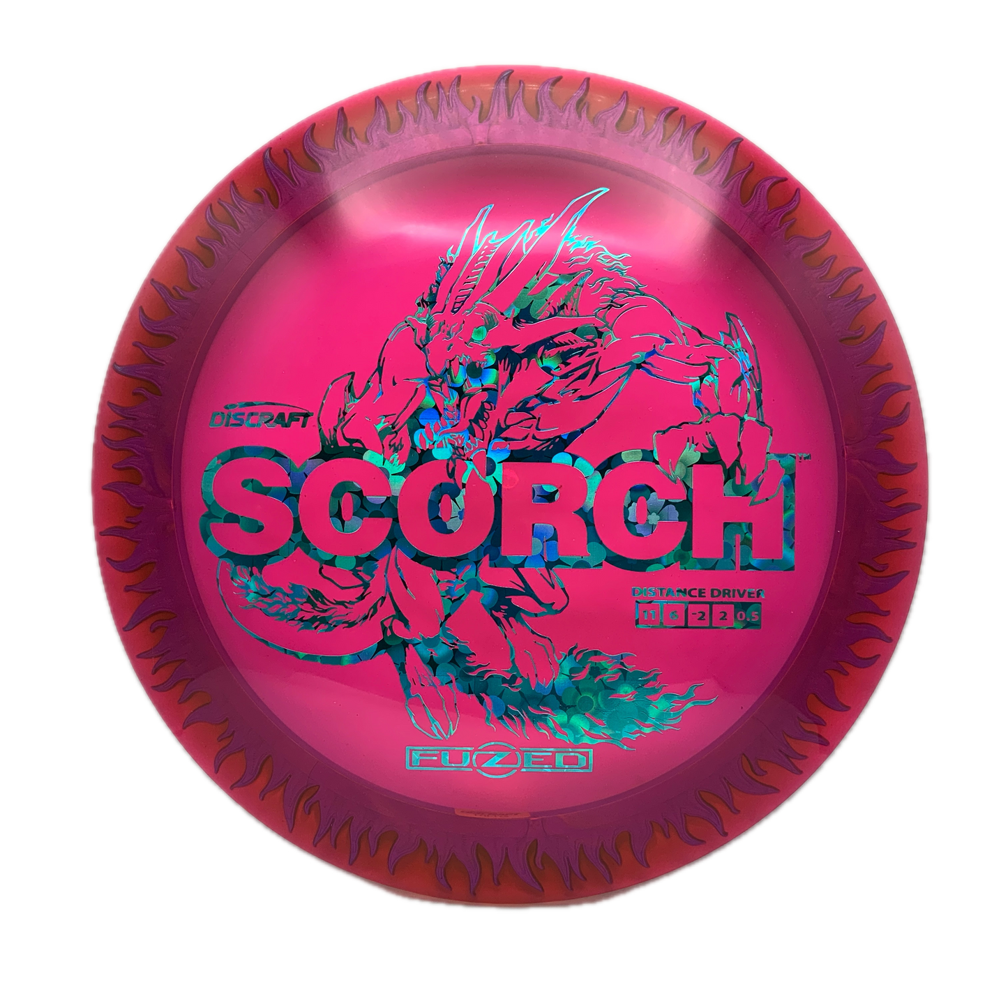 Discraft Scorch Fuzed Z #87 - 170-172 - Astro Discs TX - Houston Disc Golf