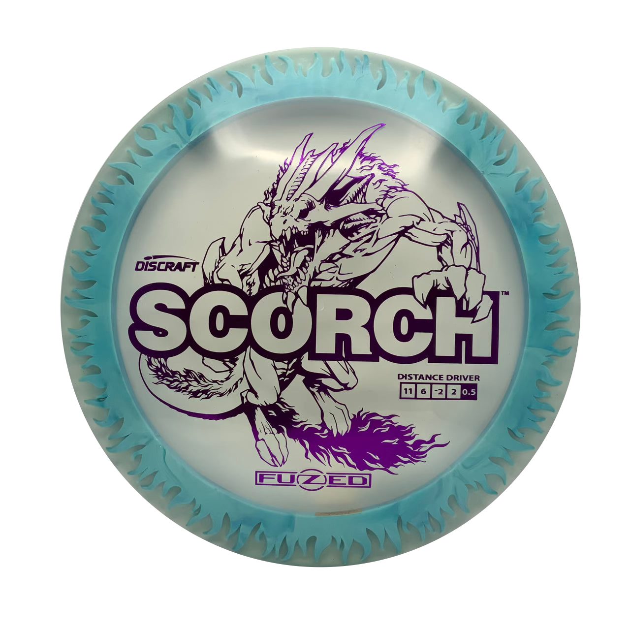 Discraft Scorch Fuzed Z #91 - 173-174 - Astro Discs TX - Houston Disc Golf
