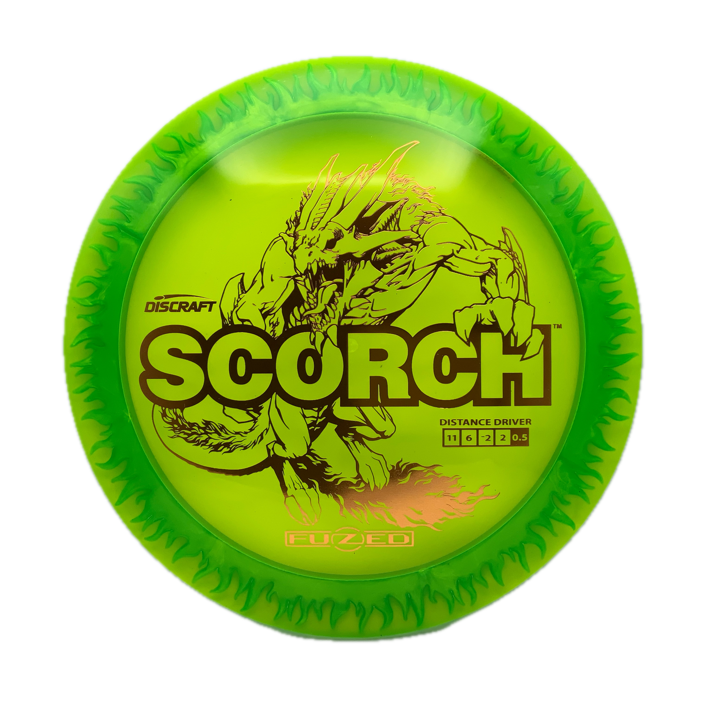 Discraft Scorch Fuzed Z #93 - 173-174 - Astro Discs TX - Houston Disc Golf