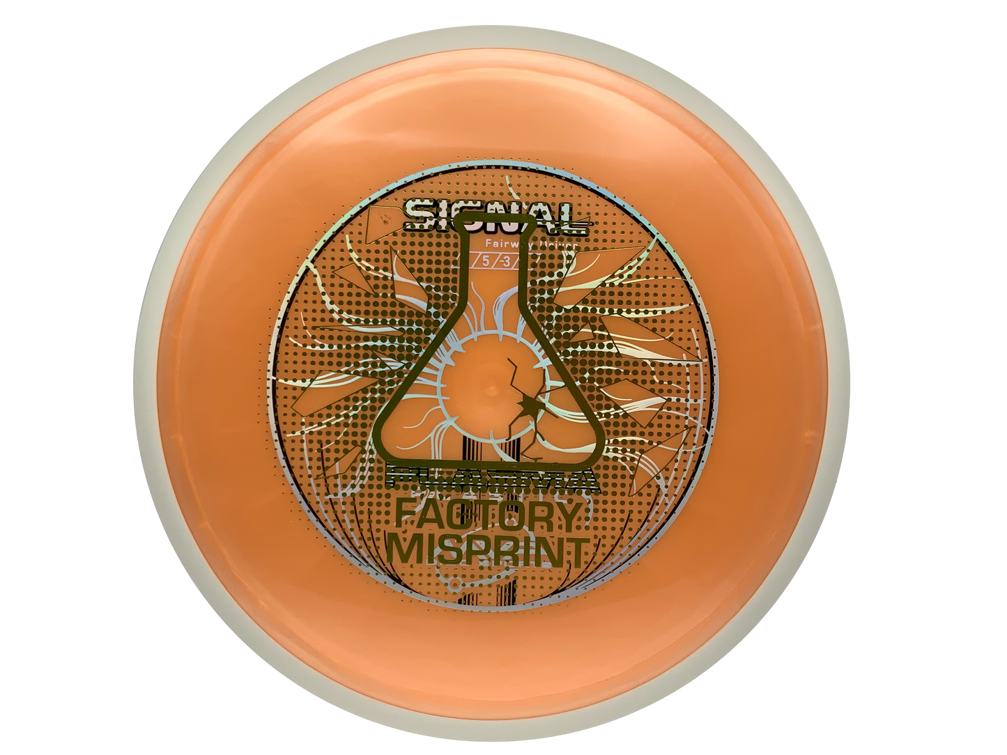 MVP MVP Lab 2nd/Misprint Plasma #137 - Signal - 157 - Astro Discs TX - Houston Disc Golf
