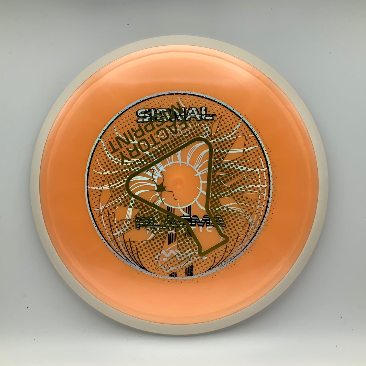 MVP MVP Lab 2nd/Misprint Plasma #109 - Signal - 167 - Astro Discs TX - Houston Disc Golf