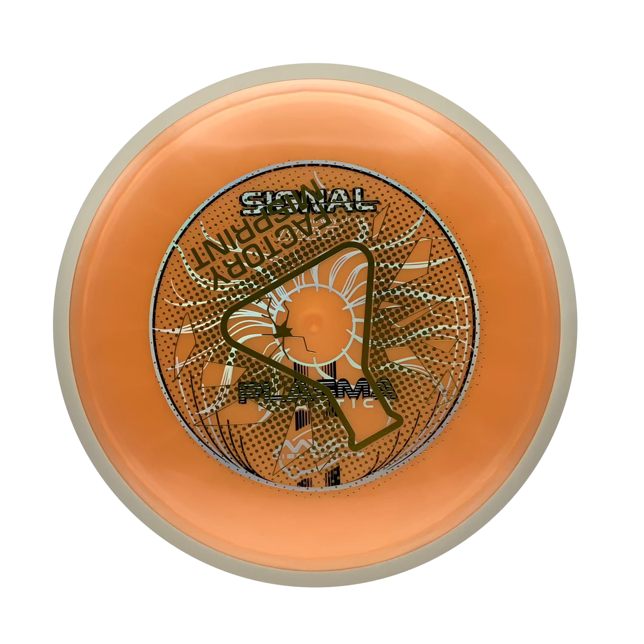 MVP MVP Lab 2nd/Misprint Plasma #109 - Signal - 167 - Astro Discs TX - Houston Disc Golf