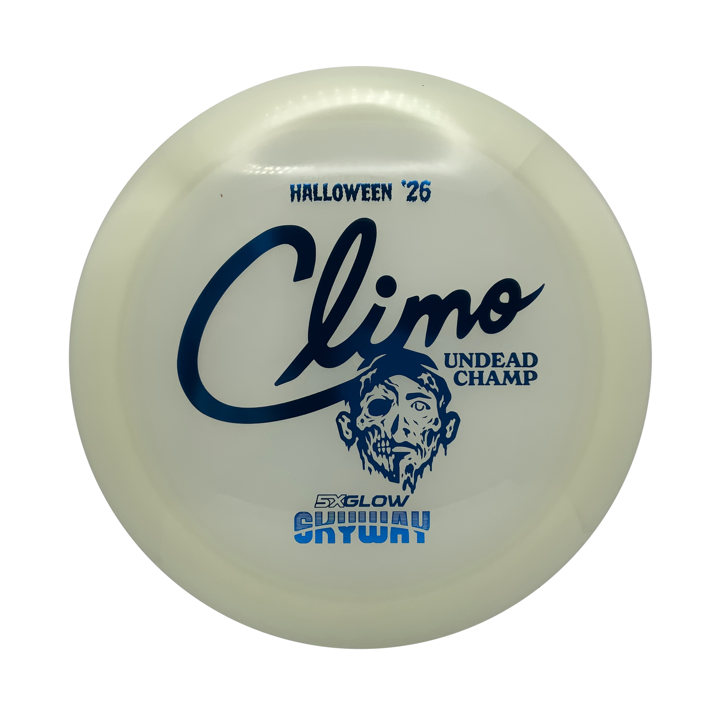 Climo Disc Golf Skyway - 2026 Halloween Mega Glo #1 - 174 - Astro Discs TX - Houston Disc Golf