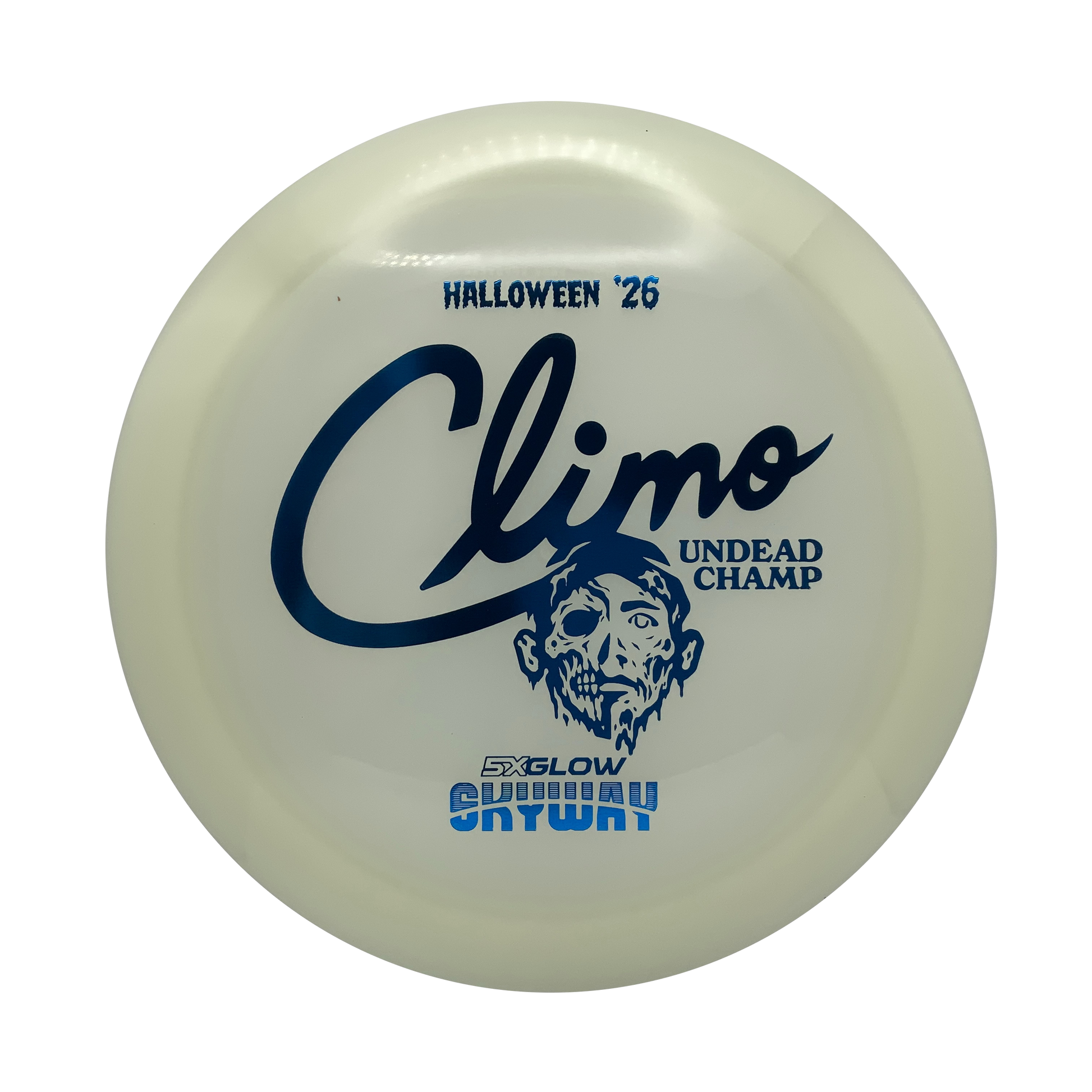 Climo Disc Golf Skyway - 2026 Halloween Mega Glo #1 - 174 - Astro Discs TX - Houston Disc Golf