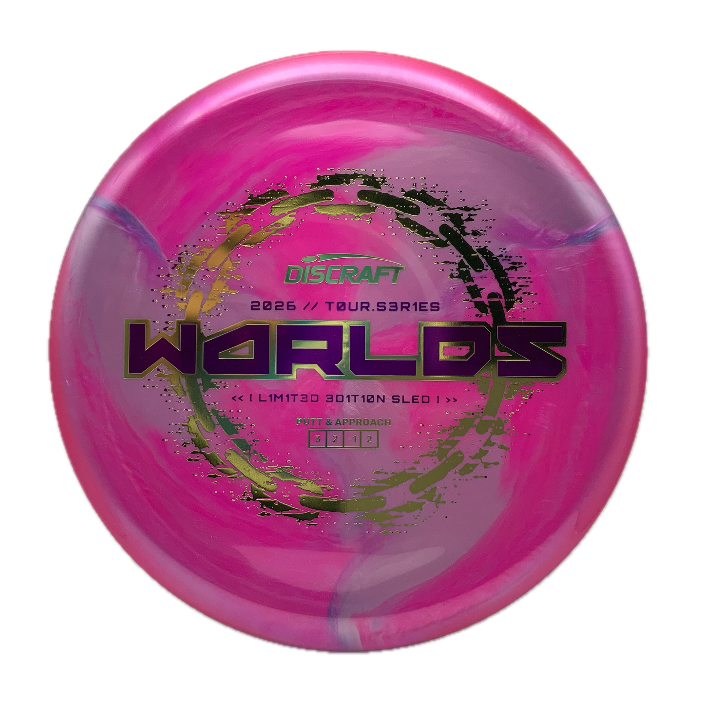 Discraft Sled - 2026 Worlds TS Tour Series #8 - 177 - Astro Discs TX - Houston Disc Golf