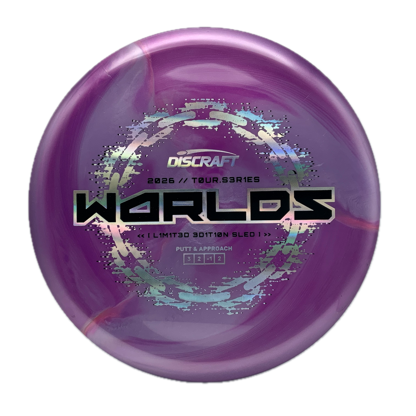 Discraft Sled - 2026 Worlds TS Tour Series #15 - 178 - Astro Discs TX - Houston Disc Golf