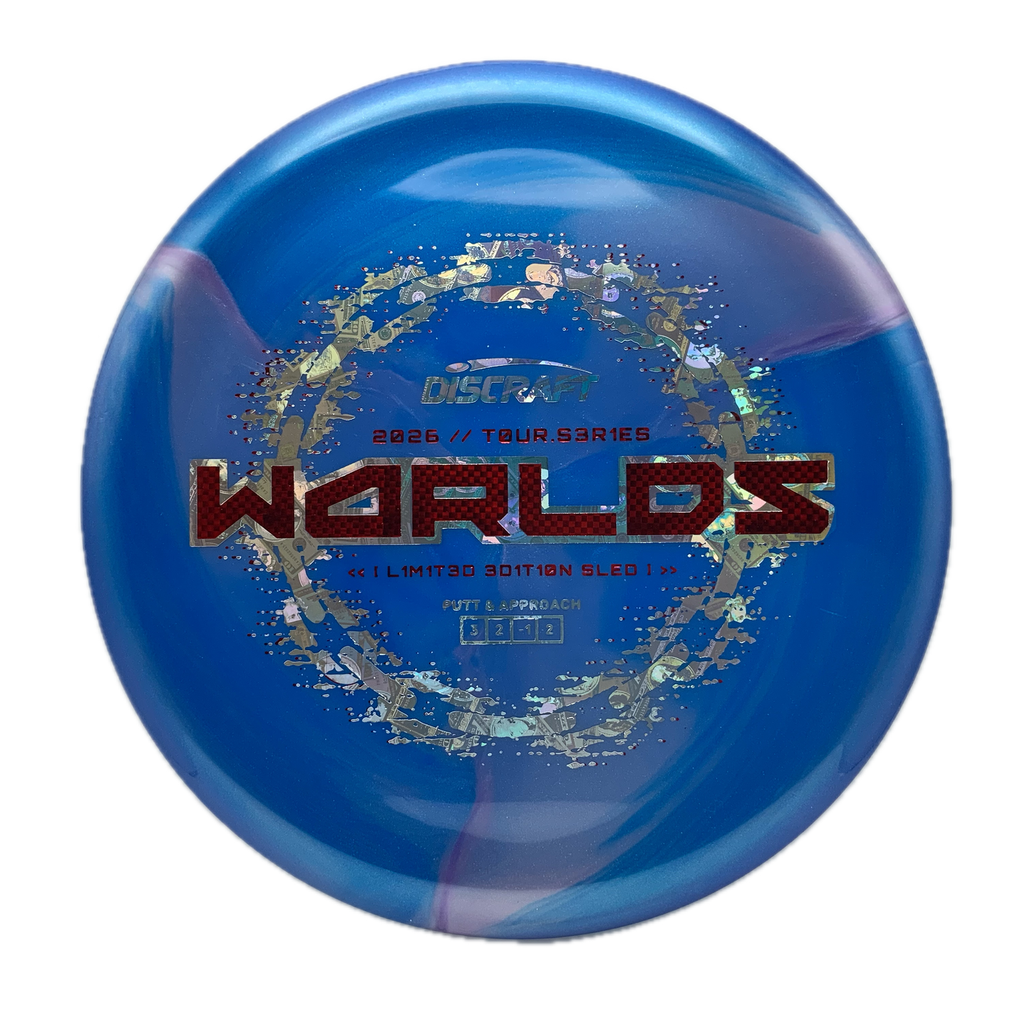 Discraft Sled - 2026 Worlds TS Tour Series #19 - 179 - Astro Discs TX - Houston Disc Golf
