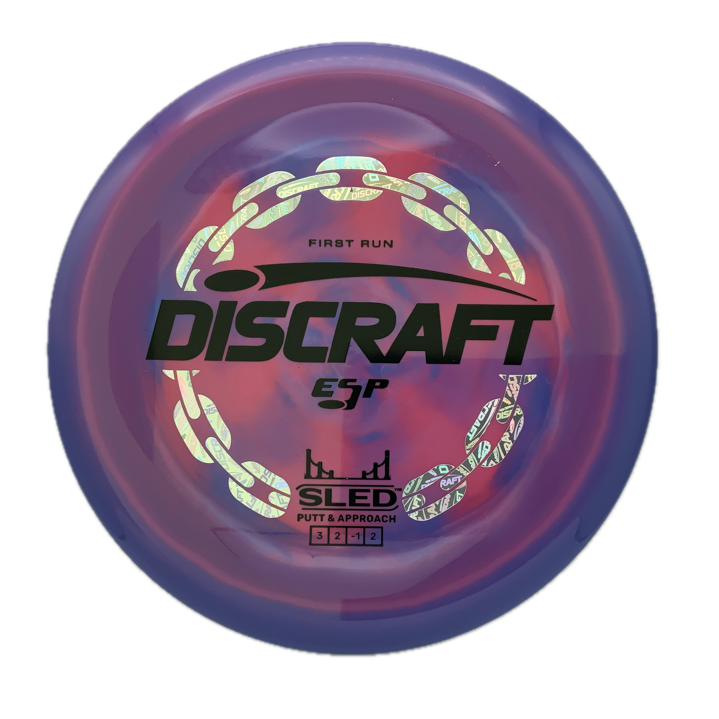 Discraft Sled ESP Swirl #2 - 175 - Astro Discs TX - Houston Disc Golf