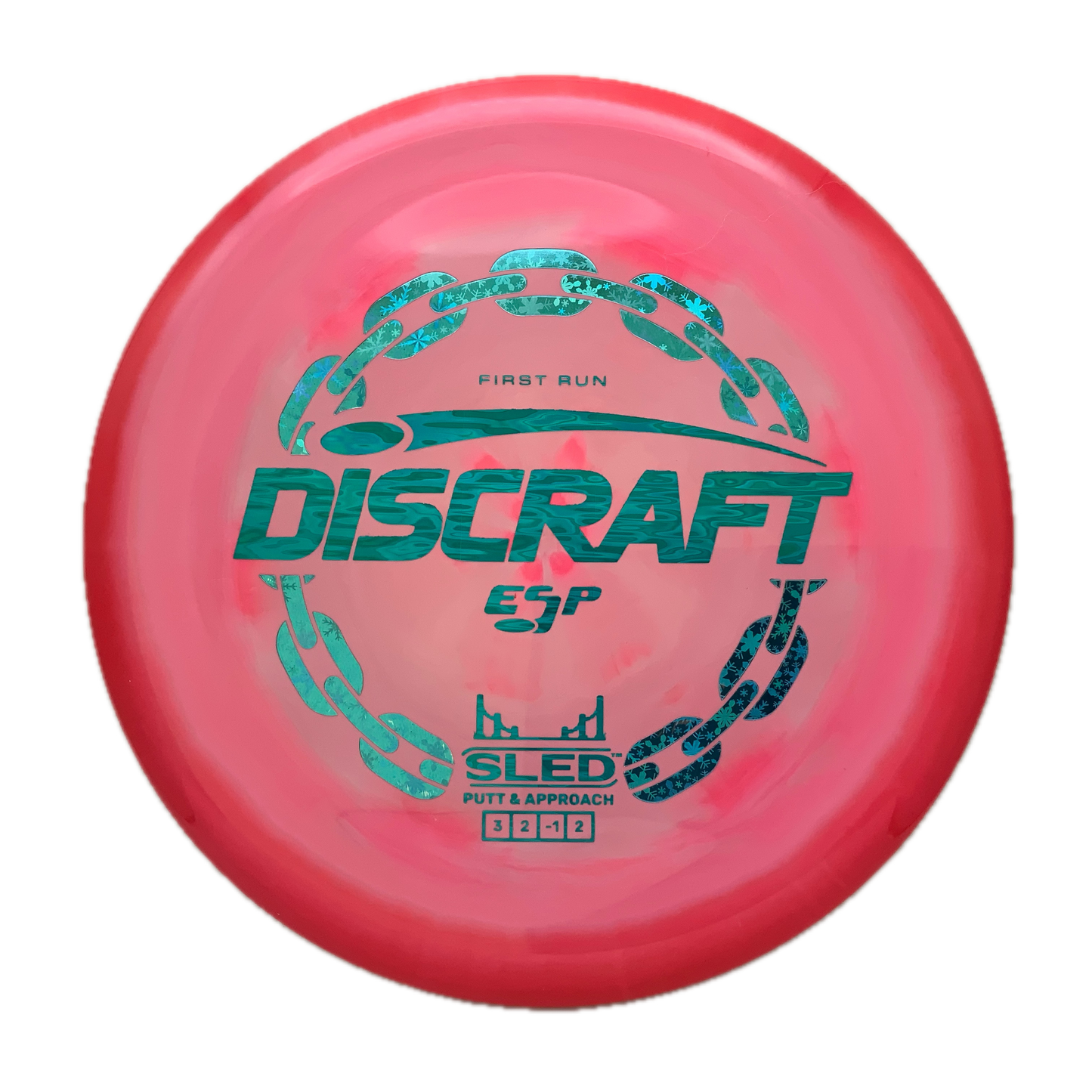 Discraft Sled ESP Swirl #4 - 175 - Astro Discs TX - Houston Disc Golf