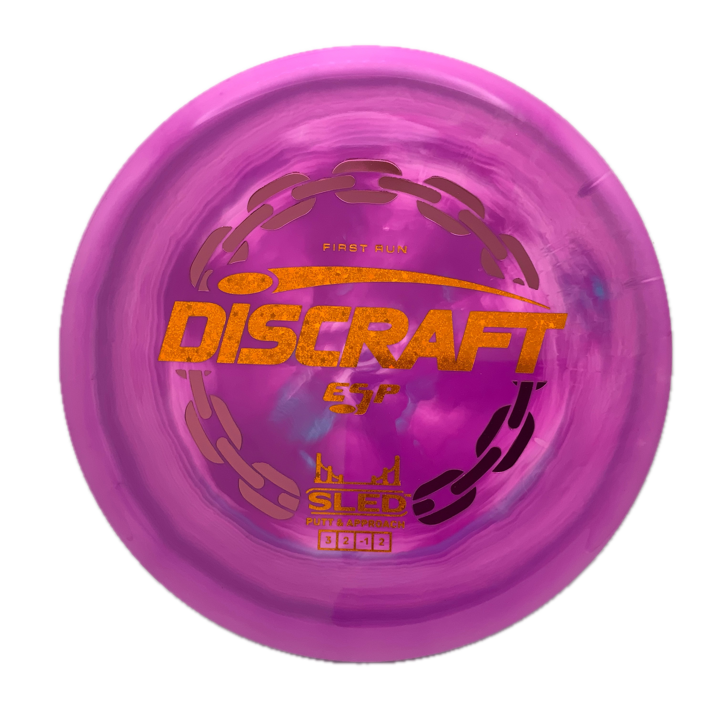Discraft Sled ESP Swirl #10 - 176 - Astro Discs TX - Houston Disc Golf