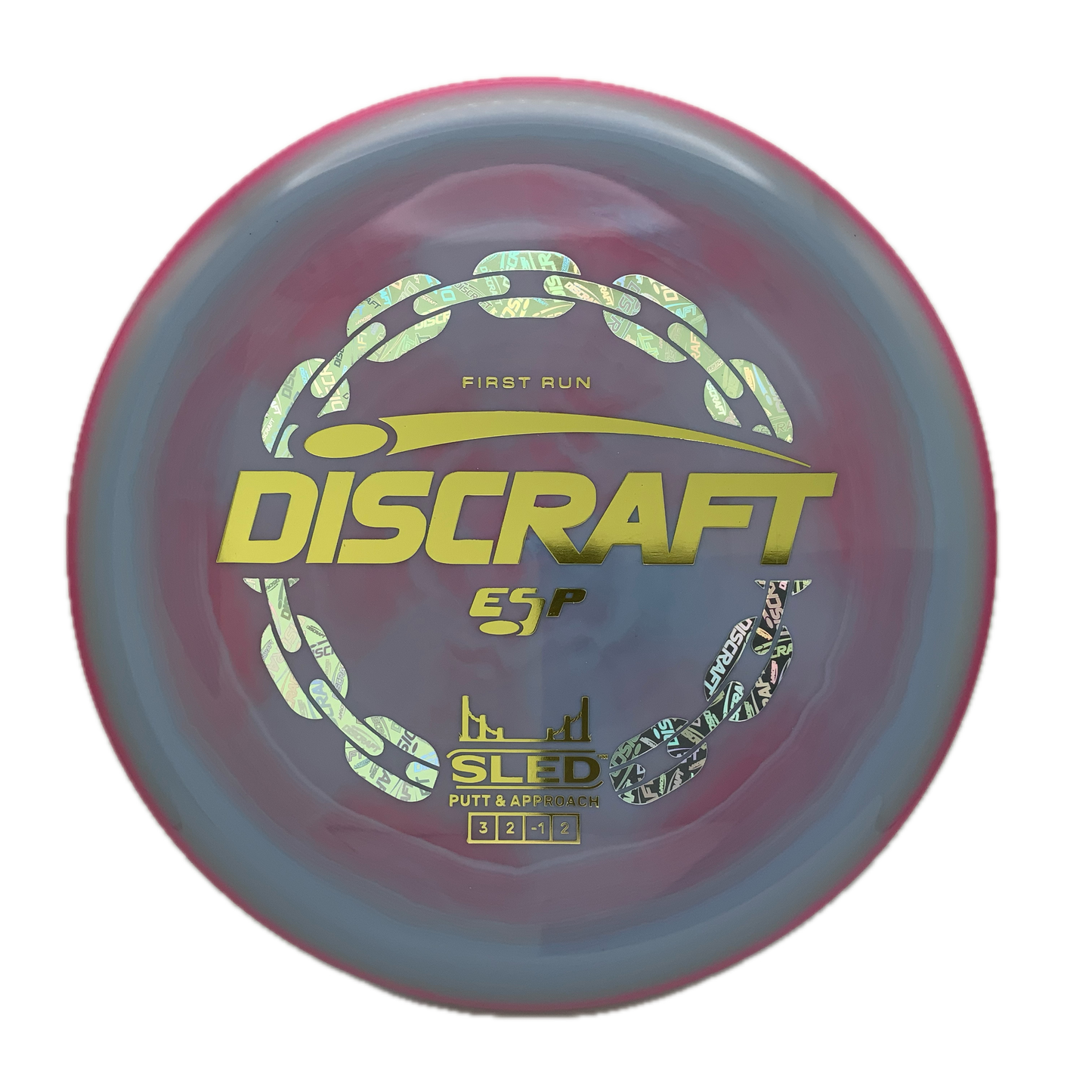 Discraft Sled ESP Swirl #16 - 176 - Astro Discs TX - Houston Disc Golf