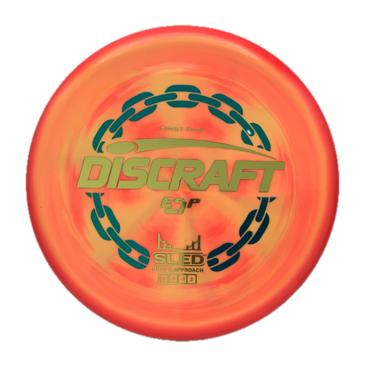Discraft Sled ESP Swirl #18 - 177 - Astro Discs TX - Houston Disc Golf