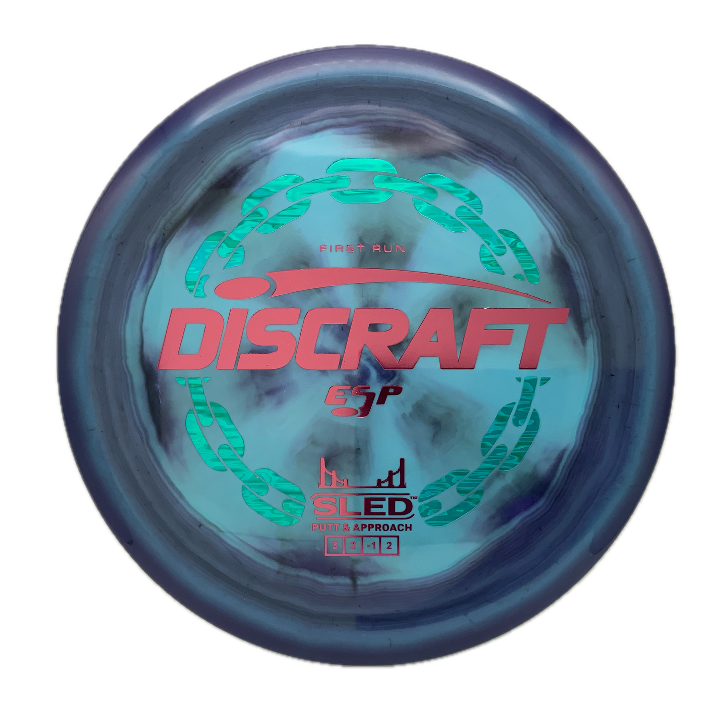 Discraft Sled ESP Swirl #24 - 178 - Astro Discs TX - Houston Disc Golf