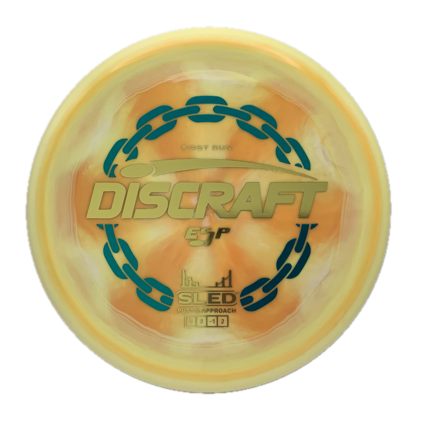 Discraft Sled ESP Swirl #28 - 178 - Astro Discs TX - Houston Disc Golf