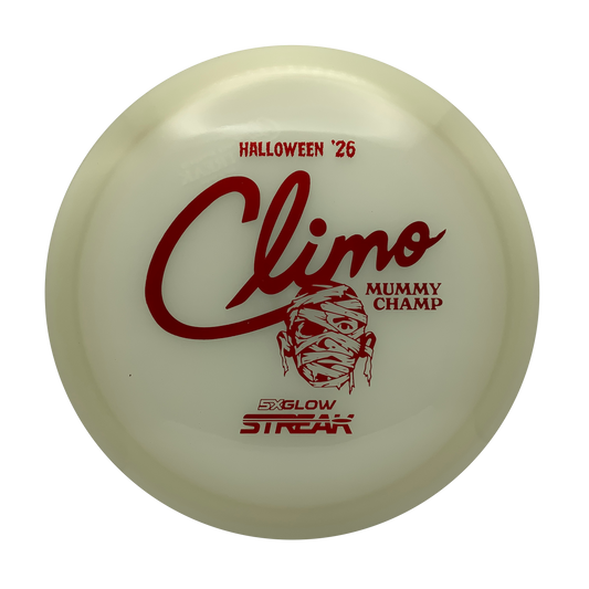 Climo Disc Golf Streak - 2026 Halloween Mega Glo #1 - 178 - Astro Discs TX - Houston Disc Golf