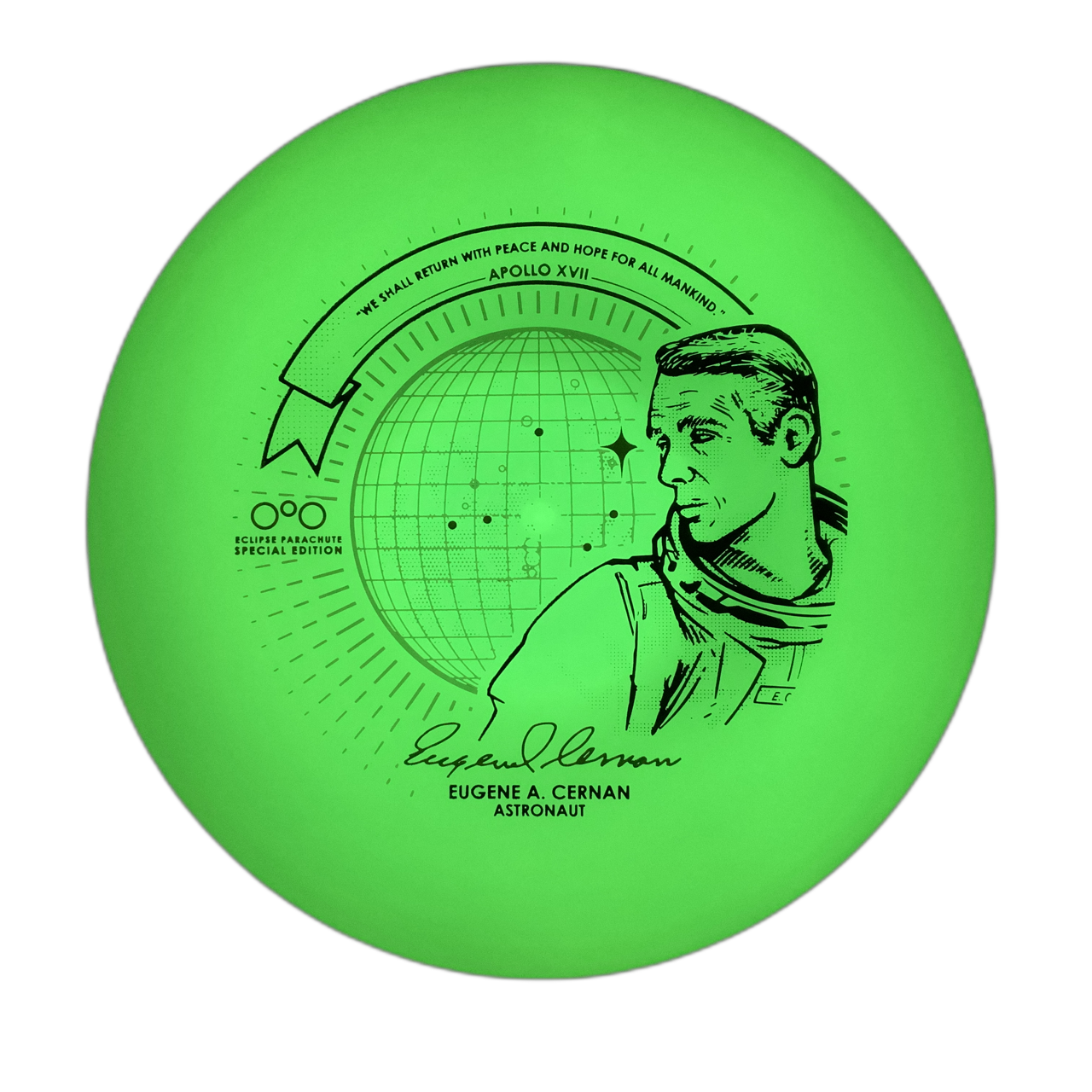 Streamline Parachute - Eclipse - Astro Discs TX - Houston Disc Golf