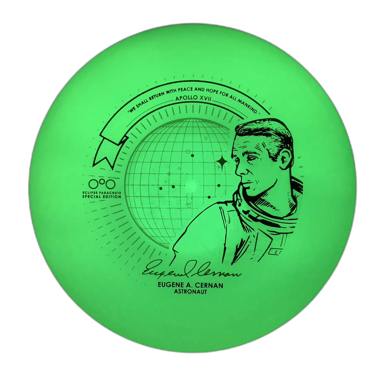 Streamline Parachute - Eclipse - Astro Discs TX - Houston Disc Golf