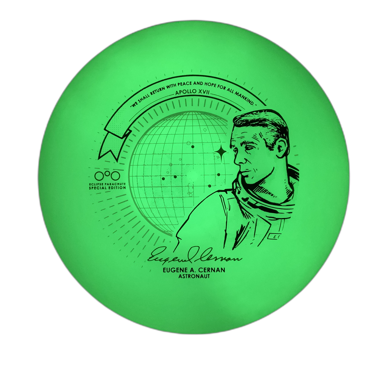 Streamline Parachute - Eclipse - Astro Discs TX - Houston Disc Golf