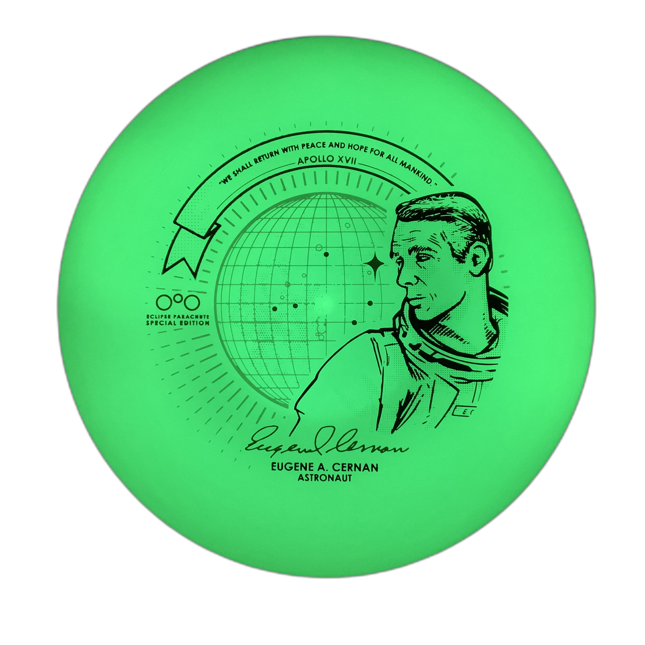 Streamline Parachute - Eclipse - Astro Discs TX - Houston Disc Golf