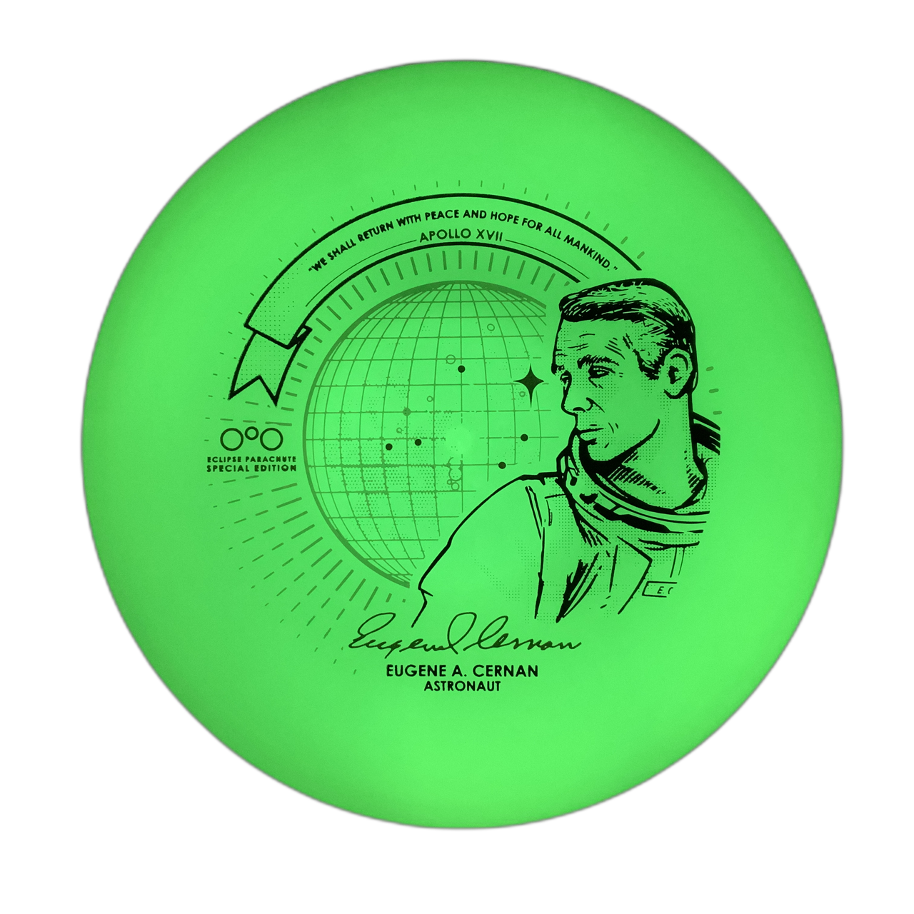 Streamline Parachute - Eclipse - Astro Discs TX - Houston Disc Golf