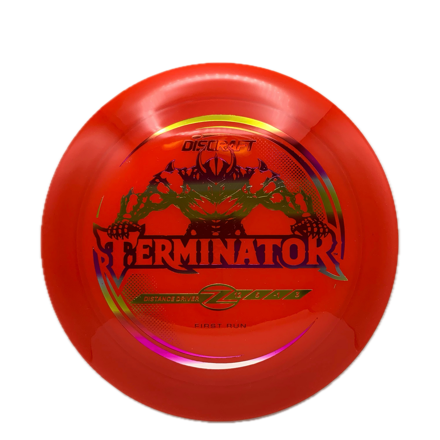Discraft Terminator - First Run Z Z #4 - 171 - Astro Discs TX - Houston Disc Golf