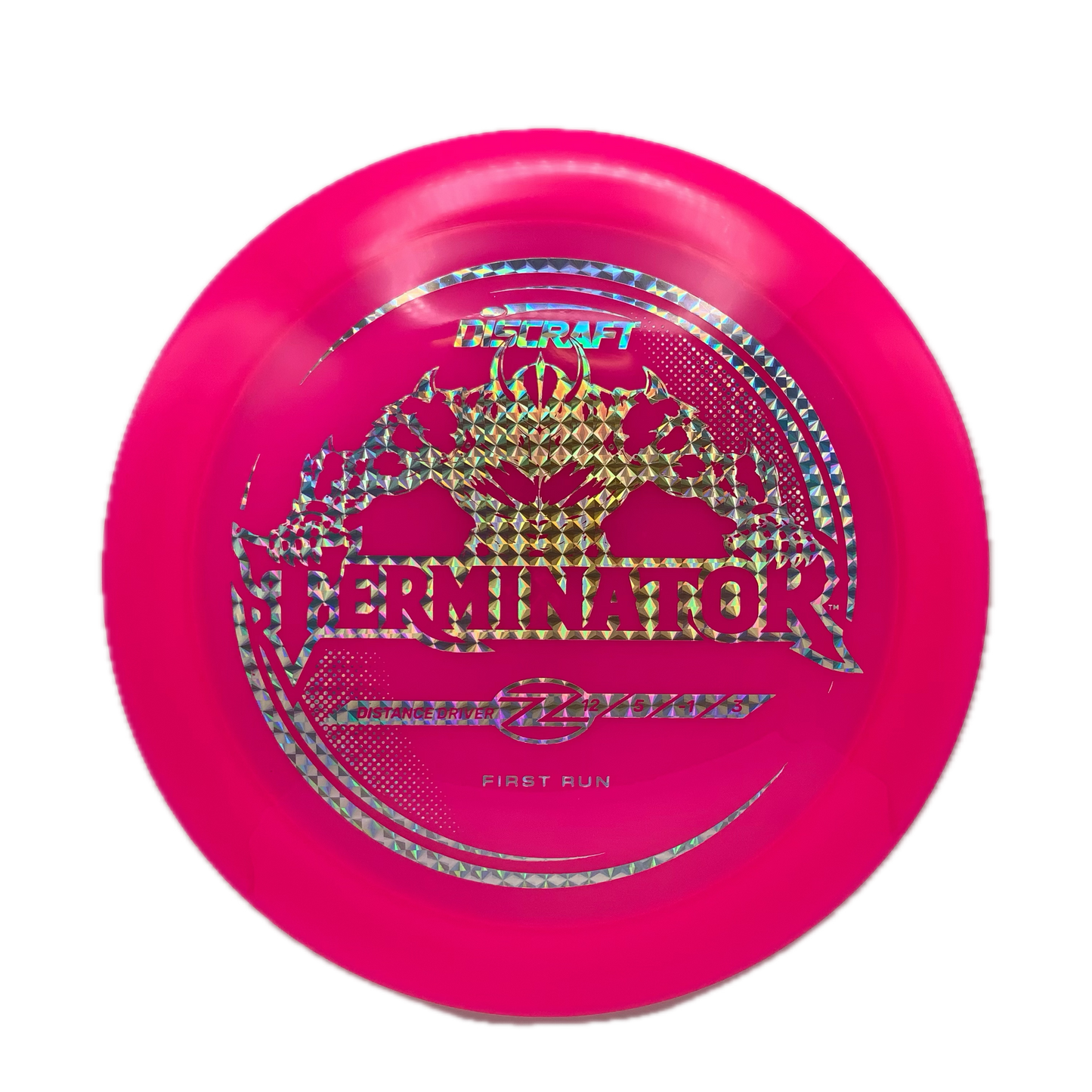 Discraft Terminator - First Run Z Z #7 - 171 - Astro Discs TX - Houston Disc Golf