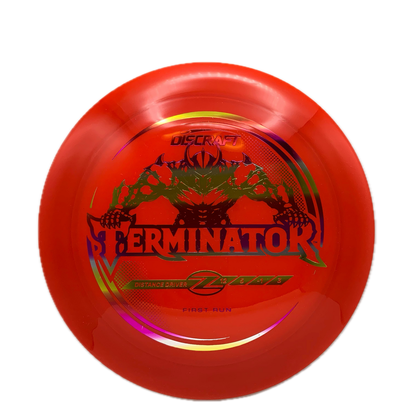 Discraft Terminator - First Run Z Z #9 - 172 - Astro Discs TX - Houston Disc Golf