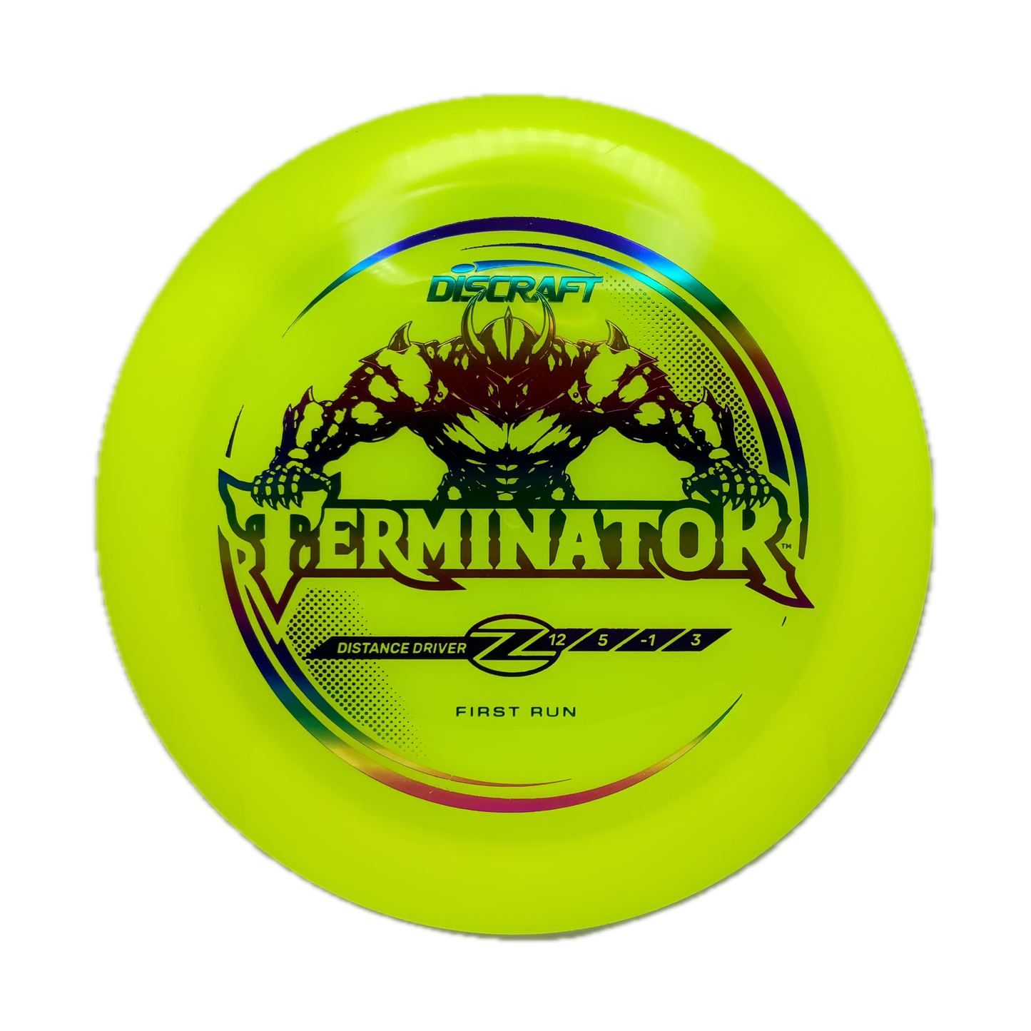 Discraft Terminator - First Run Z Z #10 - 172 - Astro Discs TX - Houston Disc Golf