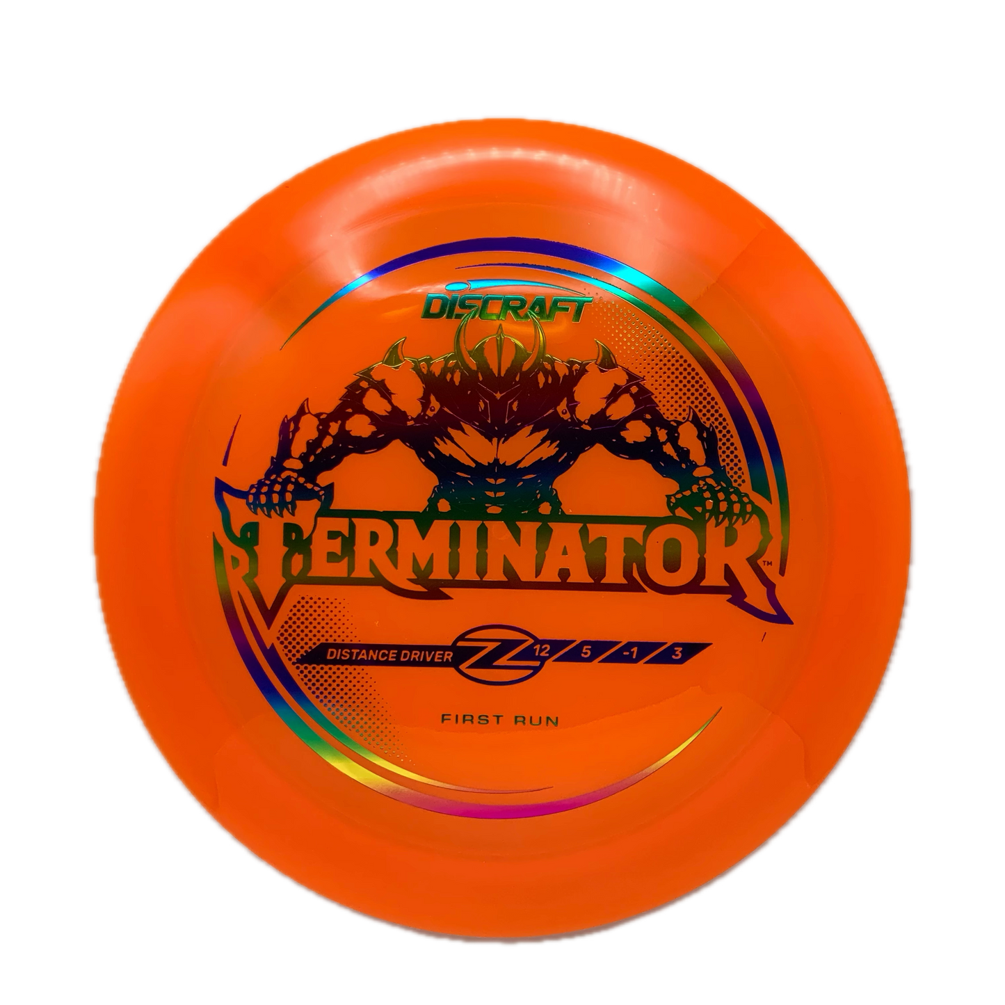 Discraft Terminator - First Run Z Z #20 - 174 - Astro Discs TX - Houston Disc Golf
