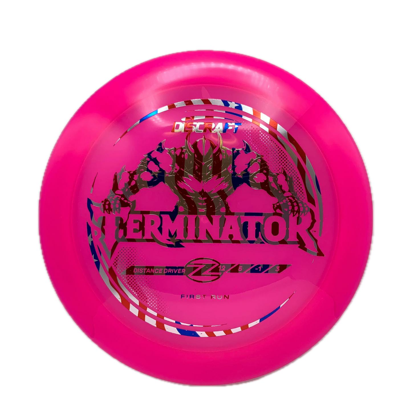 Discraft Terminator - First Run Z Z #31 - 176 - Astro Discs TX - Houston Disc Golf