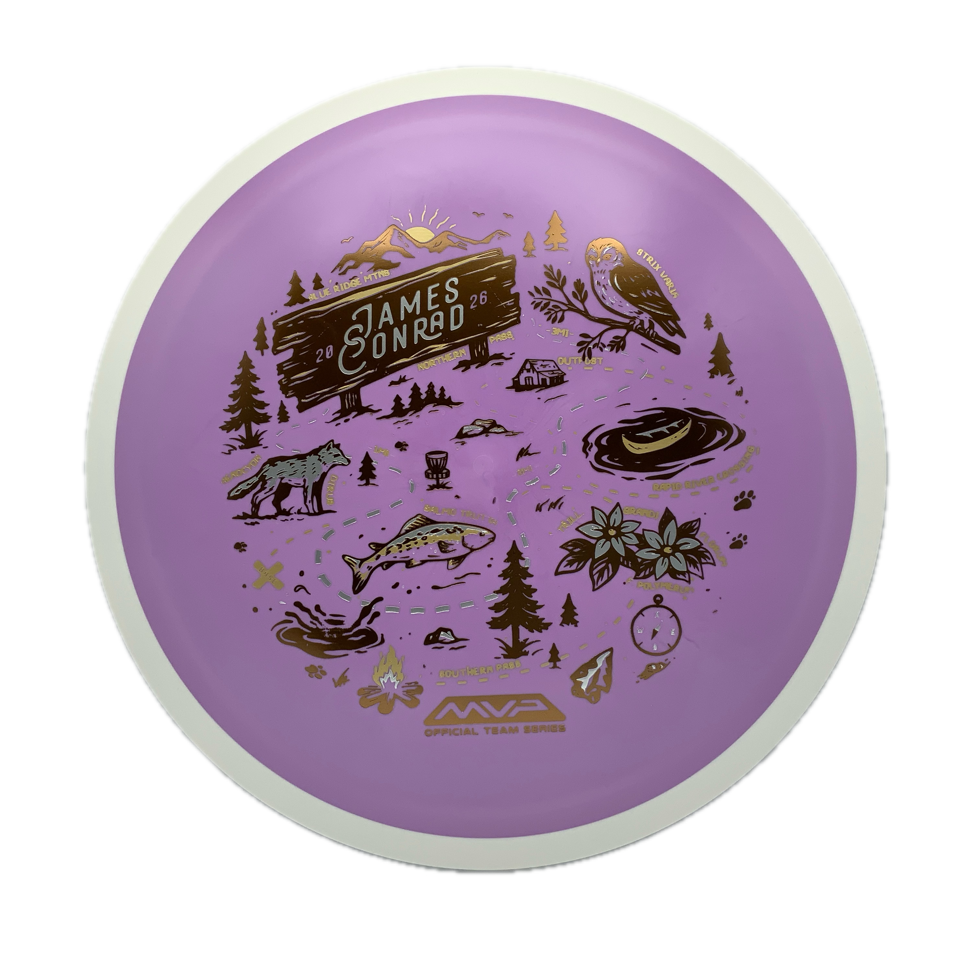 MVP Trail - James Conrad Team Series Fission #6 - 144 - Astro Discs TX - Houston Disc Golf