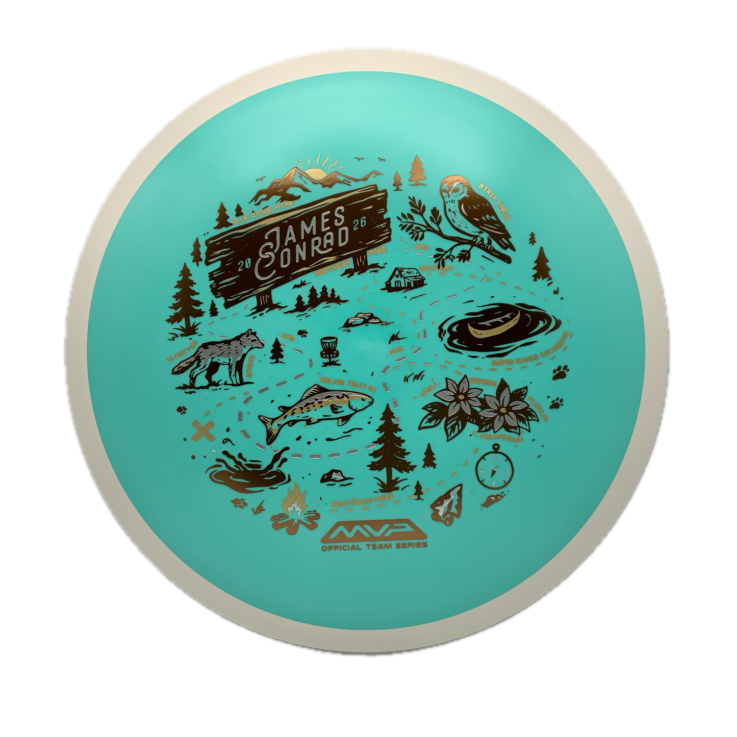 MVP Trail - James Conrad Team Series Fission #43 - 158 - Astro Discs TX - Houston Disc Golf