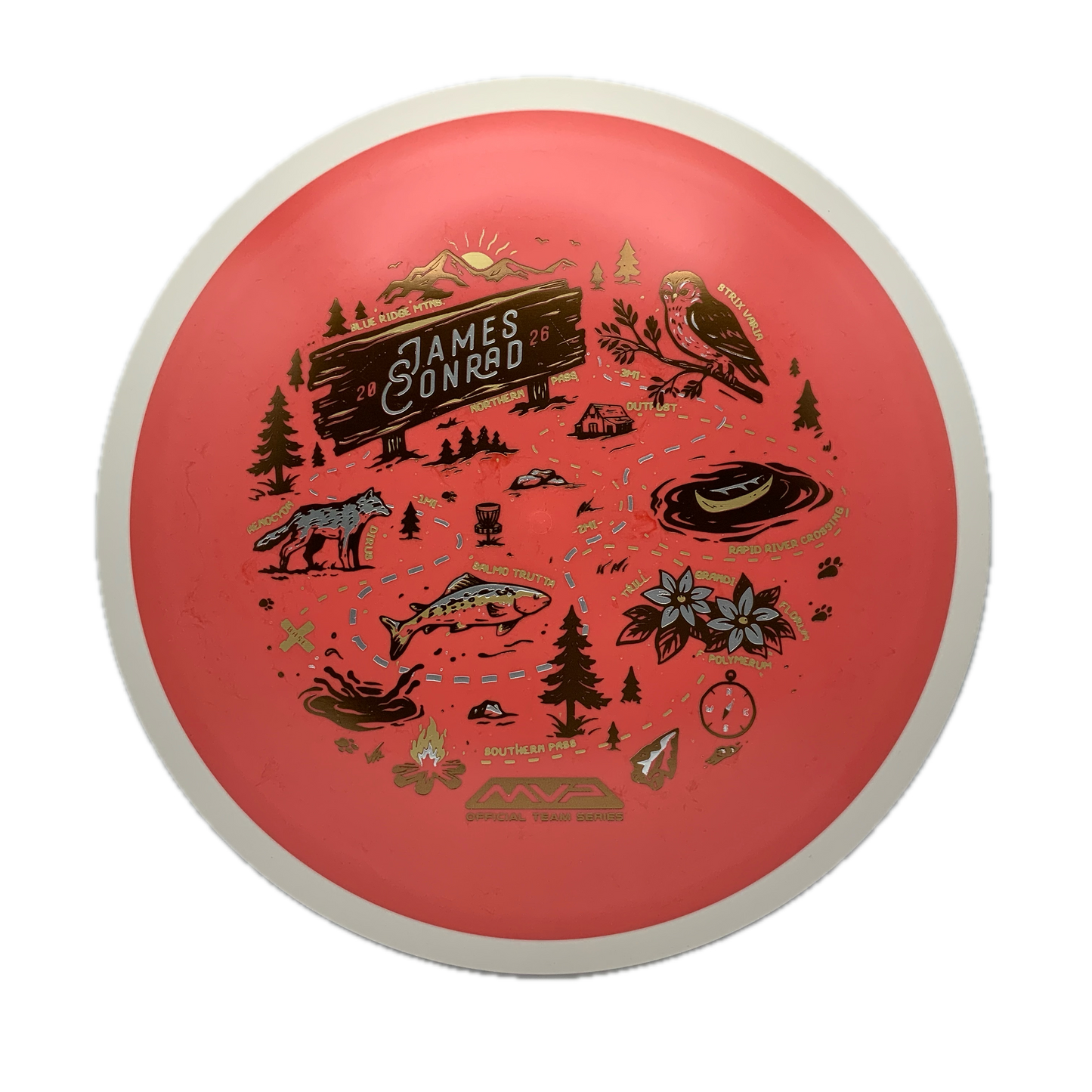 MVP Trail - James Conrad Team Series Fission #45 - 158 - Astro Discs TX - Houston Disc Golf