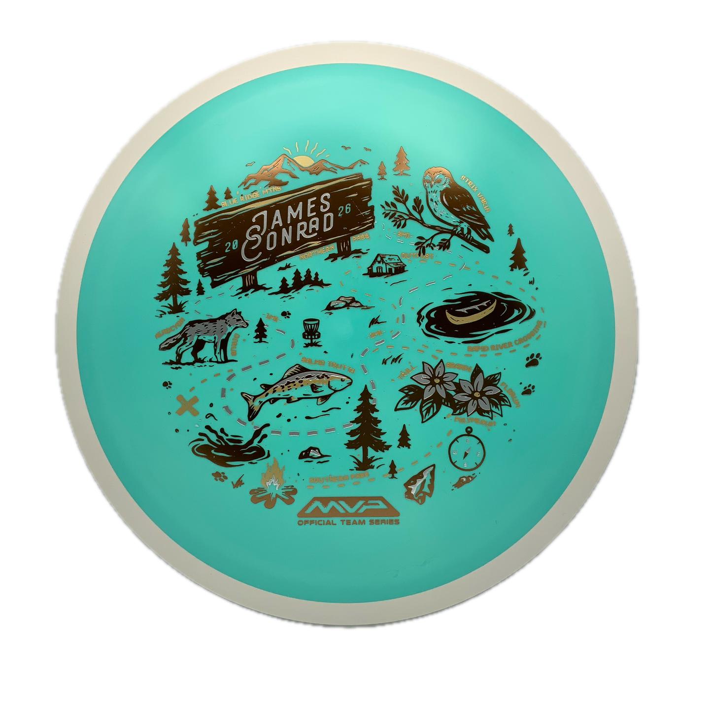 MVP Trail - James Conrad Team Series Fission #58 - 159 - Astro Discs TX - Houston Disc Golf