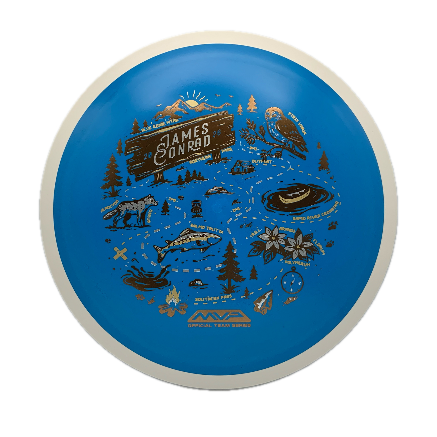 MVP Trail - James Conrad Team Series Fission #59 - 159 - Astro Discs TX - Houston Disc Golf