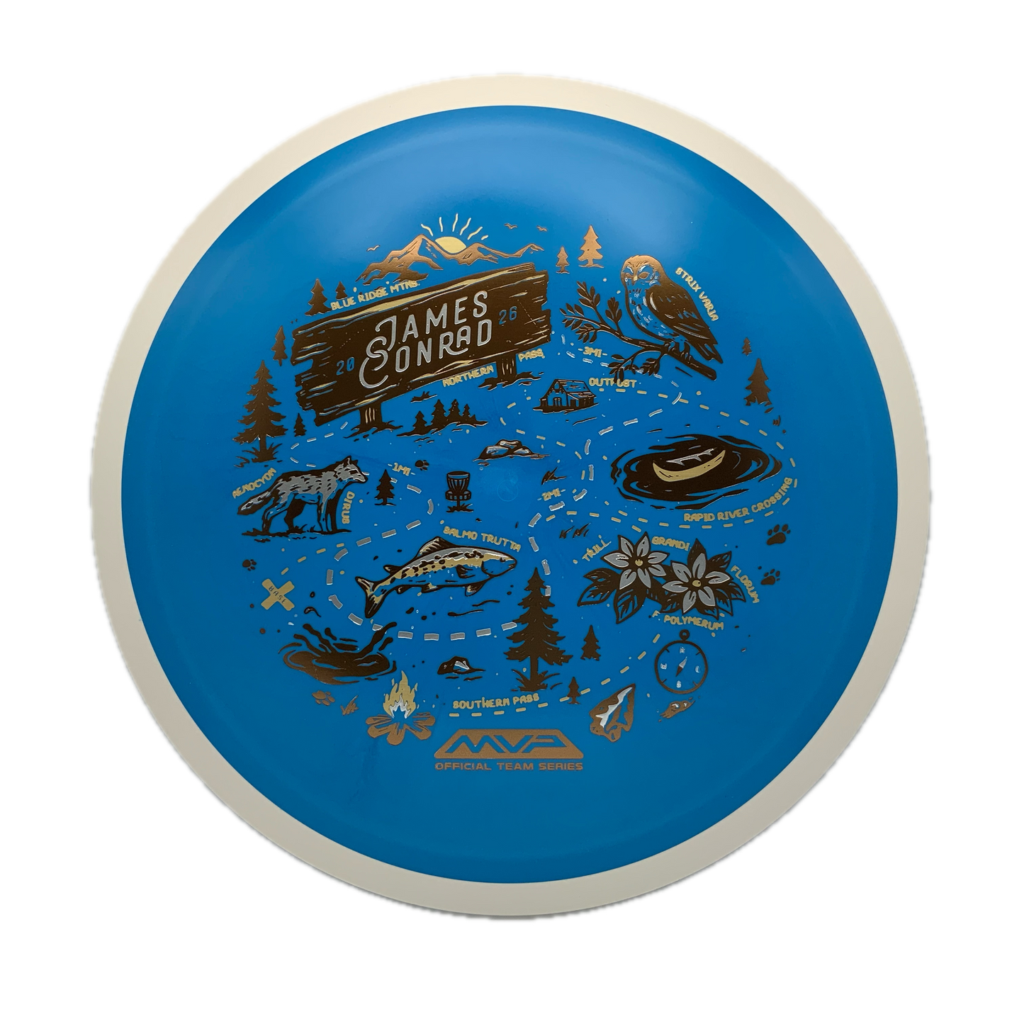 MVP Trail - James Conrad Team Series Fission #84 - 164 - Astro Discs TX - Houston Disc Golf