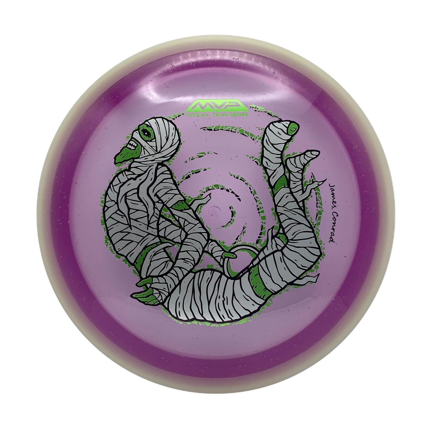 MVP Trail - James Conrad Halloween Team Series Eclipse Rim Particle Proton #1 - 164 - Astro Discs TX - Houston Disc Golf