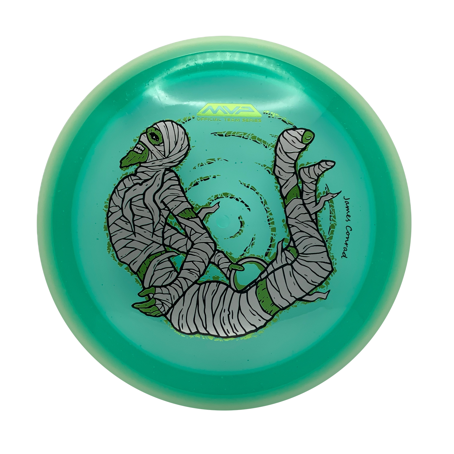 MVP Trail - James Conrad Halloween Team Series Eclipse Rim Particle Proton #3 - 164 - Astro Discs TX - Houston Disc Golf