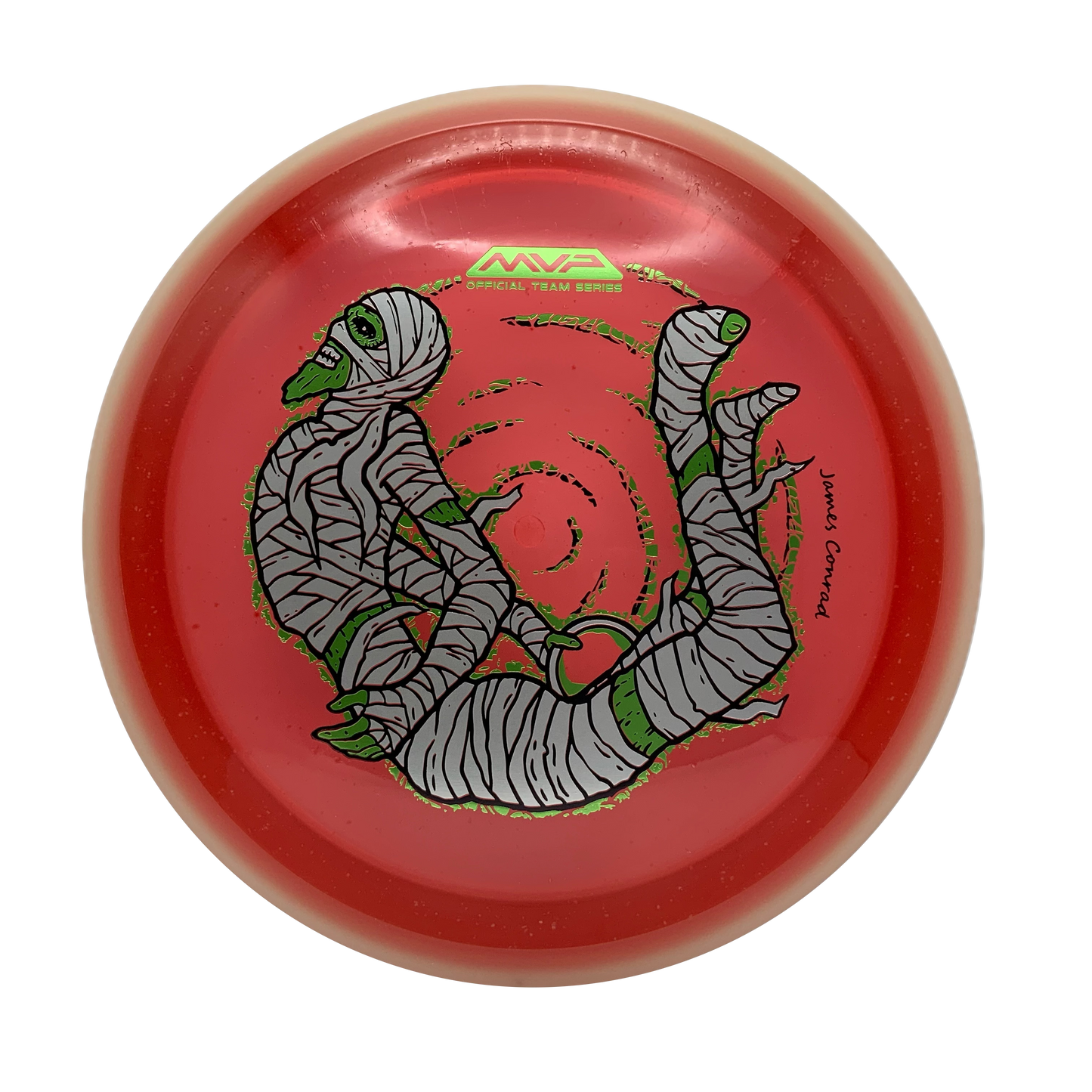 MVP Trail - James Conrad Halloween Team Series Eclipse Rim Particle Proton #6 - 164 - Astro Discs TX - Houston Disc Golf