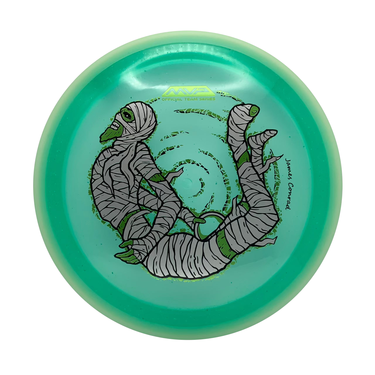 MVP Trail - James Conrad Halloween Team Series Eclipse Rim Particle Proton #8 - 164 - Astro Discs TX - Houston Disc Golf