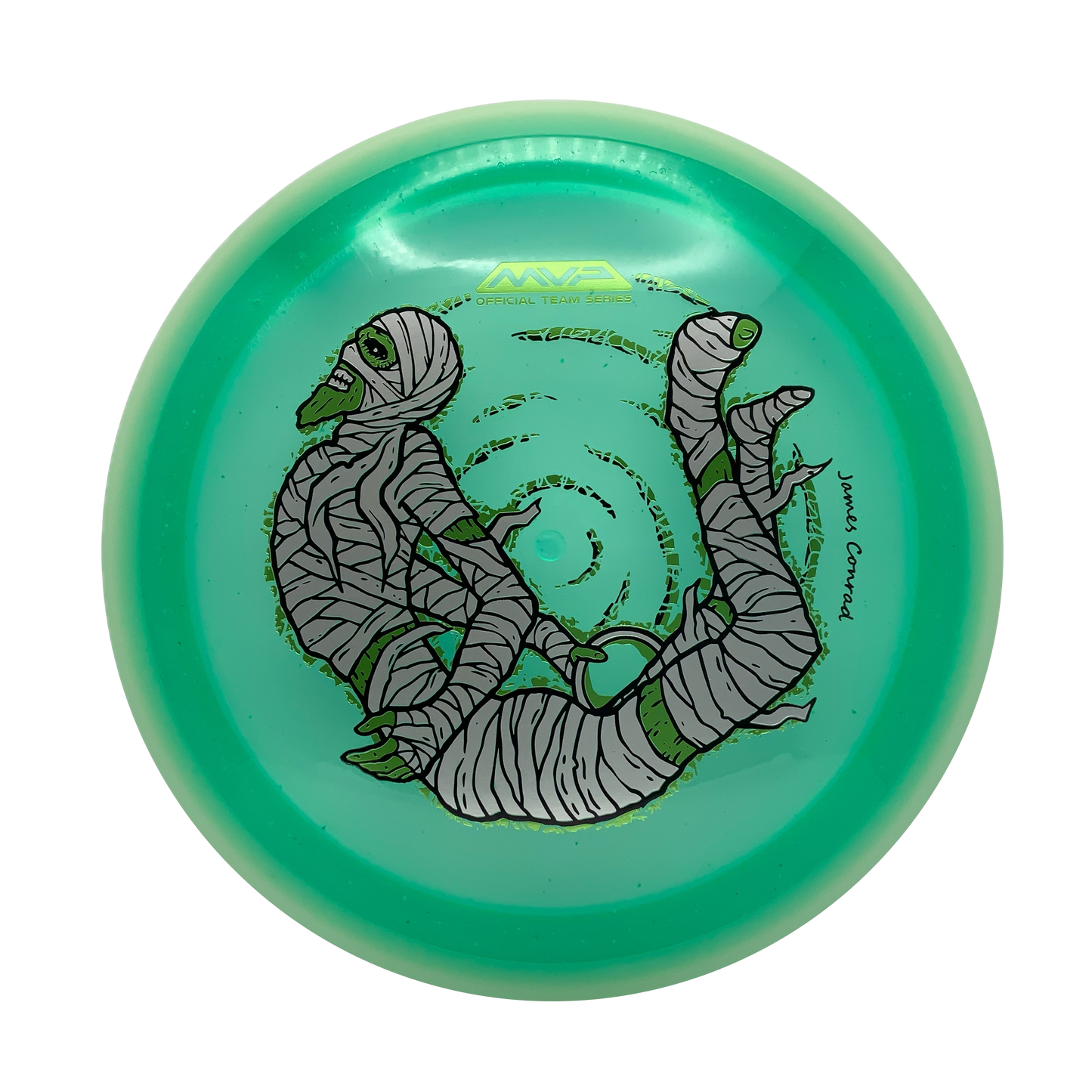 MVP Trail - James Conrad Halloween Team Series Eclipse Rim Particle Proton #10 - 164 - Astro Discs TX - Houston Disc Golf