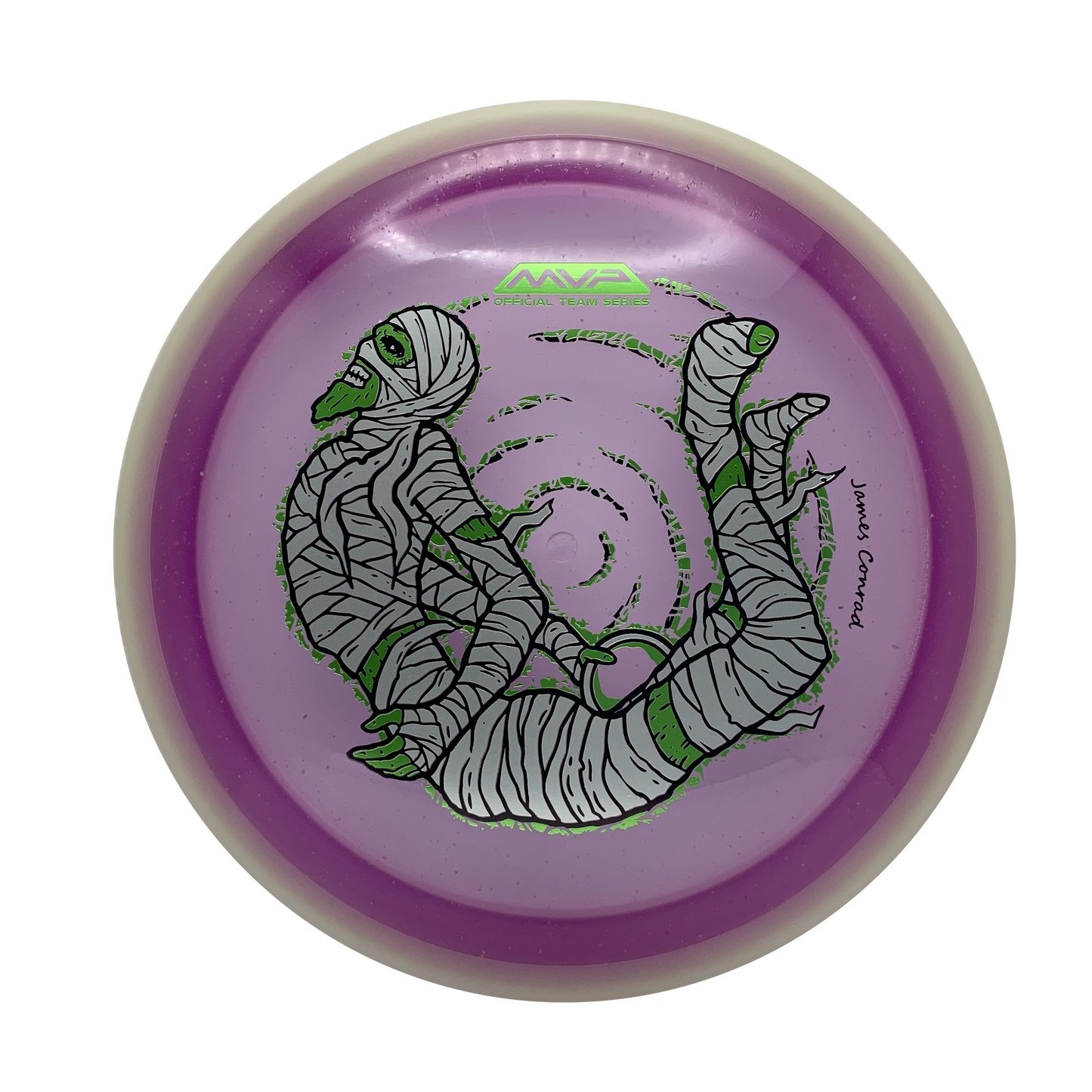MVP Trail - James Conrad Halloween Team Series Eclipse Rim Particle Proton #11 - 164 - Astro Discs TX - Houston Disc Golf