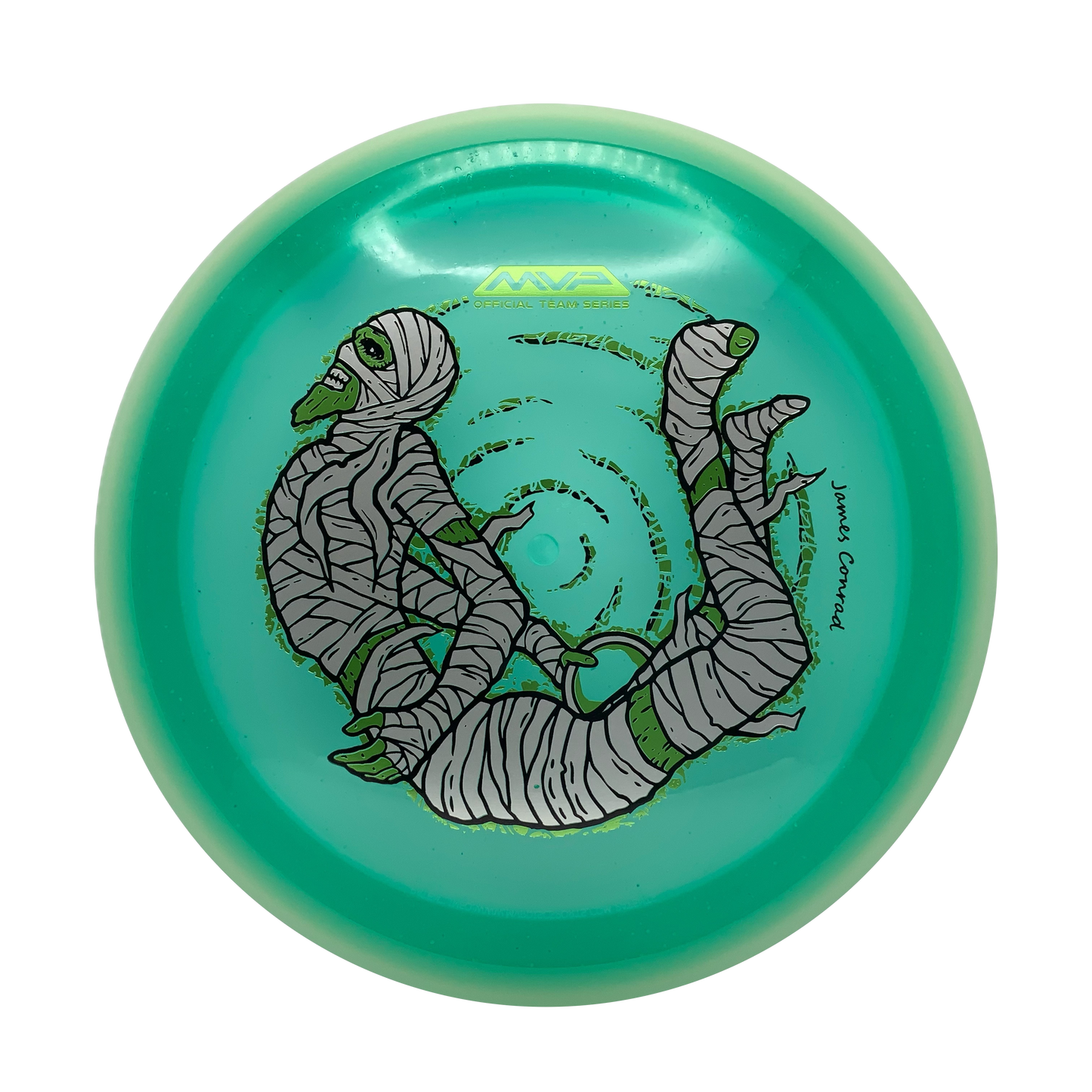 MVP Trail - James Conrad Halloween Team Series Eclipse Rim Particle Proton #12 - 164 - Astro Discs TX - Houston Disc Golf