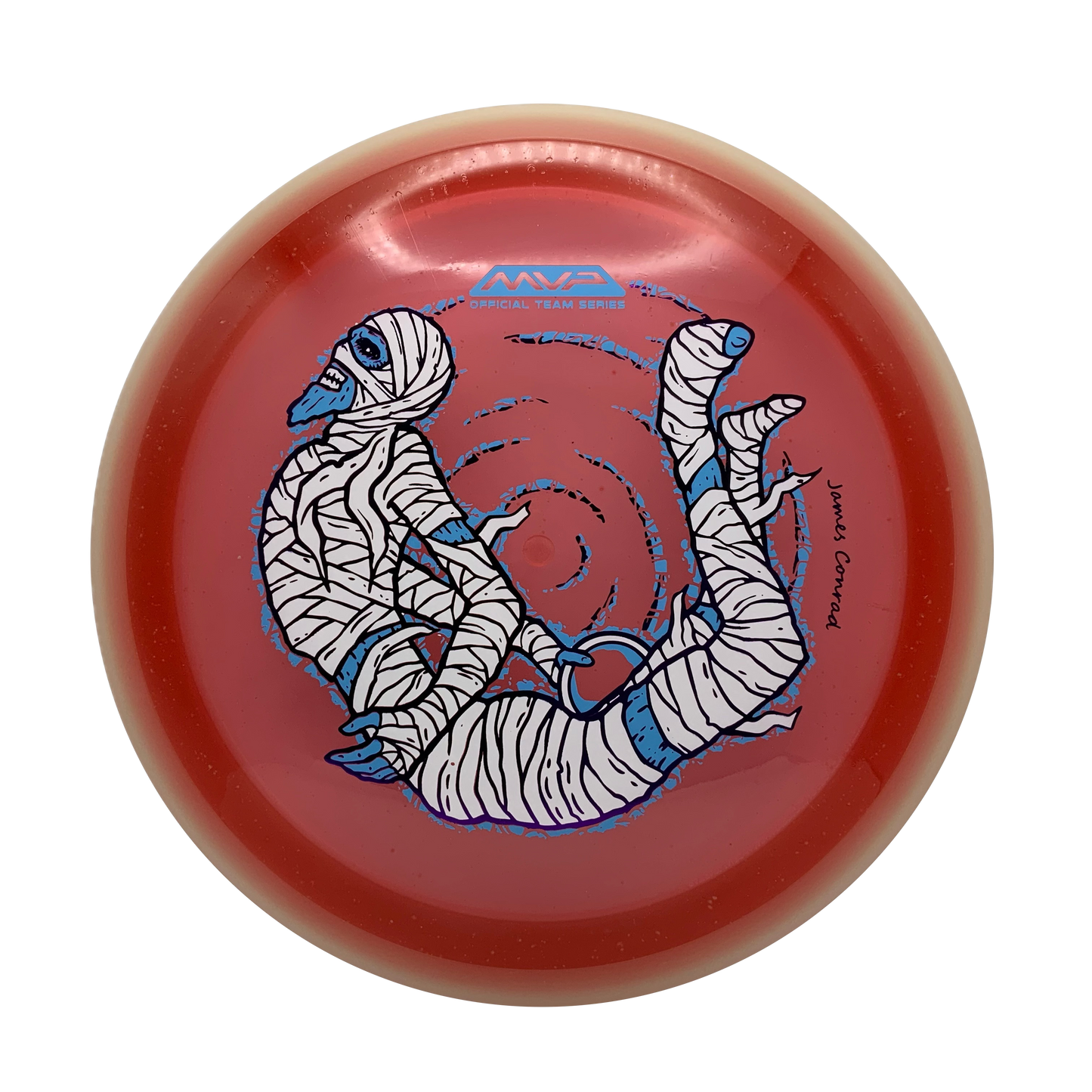 MVP Trail - James Conrad Halloween Team Series Eclipse Rim Particle Proton #22 - 167 - Astro Discs TX - Houston Disc Golf