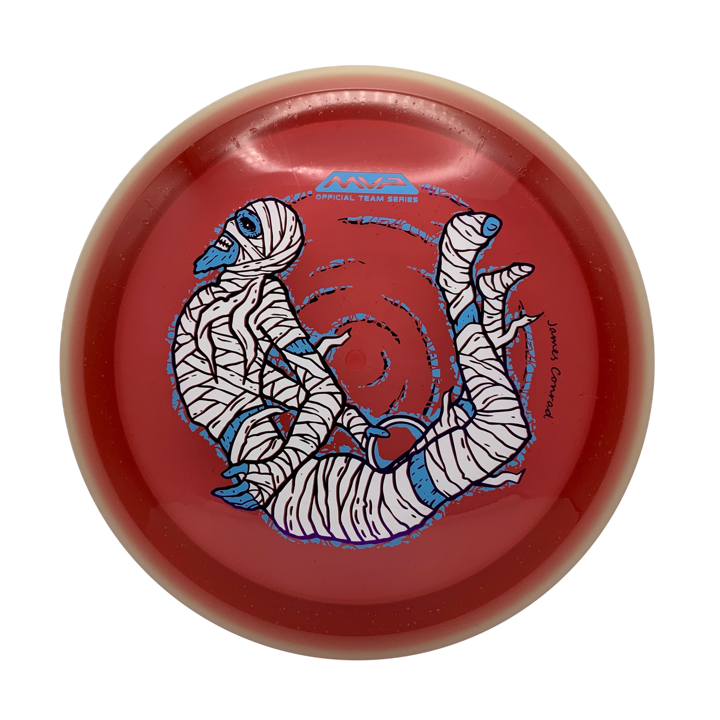 MVP Trail - James Conrad Halloween Team Series Eclipse Rim Particle Proton #23 - 167 - Astro Discs TX - Houston Disc Golf