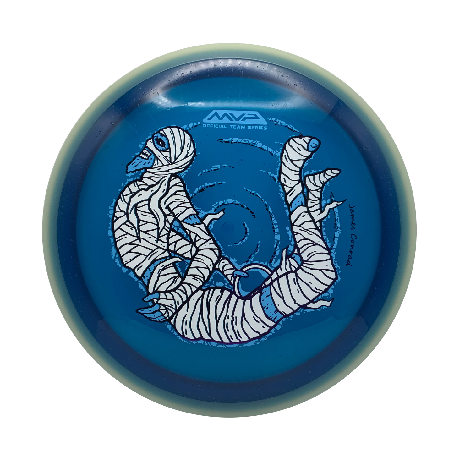 MVP Trail - James Conrad Halloween Team Series Eclipse Rim Particle Proton #24 - 167 - Astro Discs TX - Houston Disc Golf
