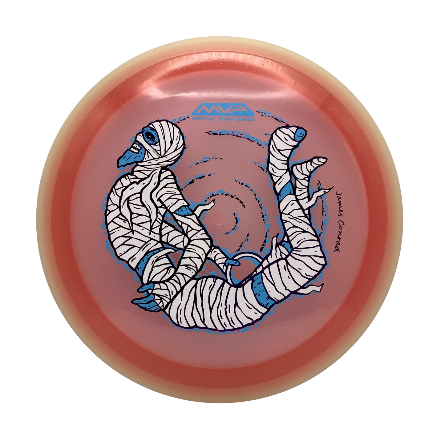 MVP Trail - James Conrad Halloween Team Series Eclipse Rim Particle Proton #27 - 168 - Astro Discs TX - Houston Disc Golf
