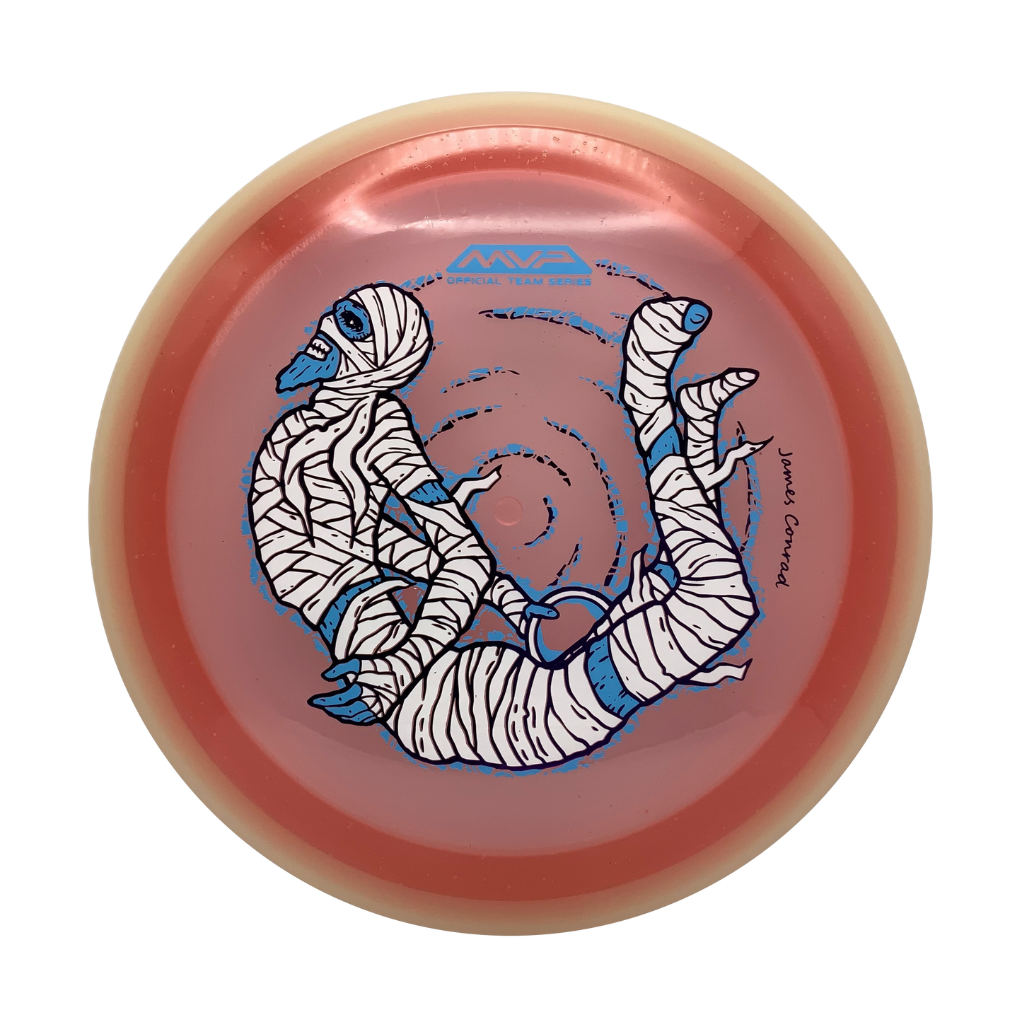 MVP Trail - James Conrad Halloween Team Series Eclipse Rim Particle Proton #29 - 168 - Astro Discs TX - Houston Disc Golf